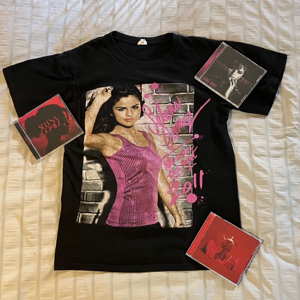 Selena Gomez T-shirt plus CD X3